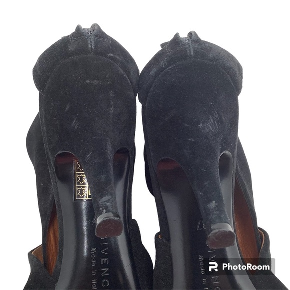 {Givency} Suede Leather Heels - Picture 13 of 14